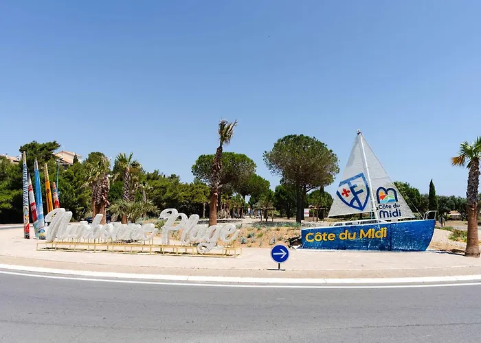 T2 Climatise Avec Balcon, Parking Prive, 4 Couchages, Centre Narbonne-plage, Proche - Fr-1-409-65 Apartamento